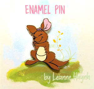 Baby Kanga Enamel Pin